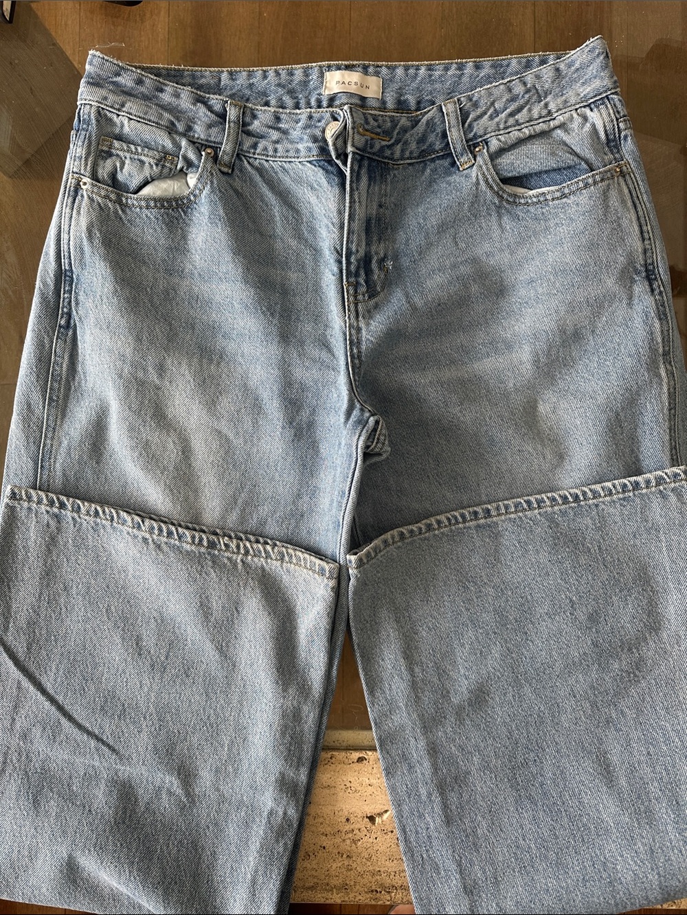 PacSun Light Blue Relaxed Jeans - Men's Casual Straight